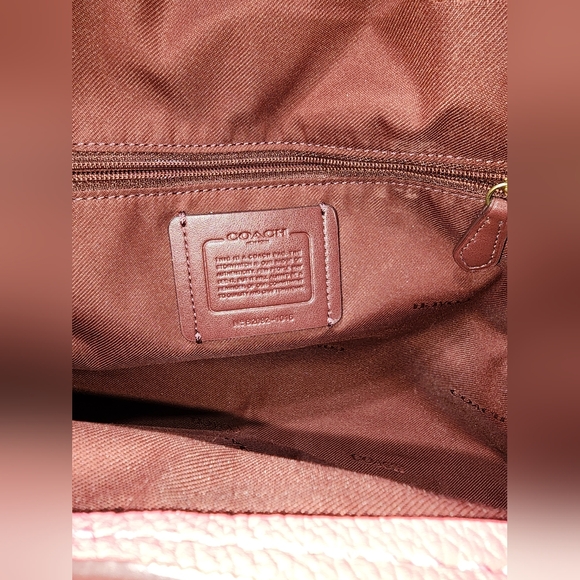 COACH Dalton Colorblock Pink, Raspberry EUC - Picture 8 of 11